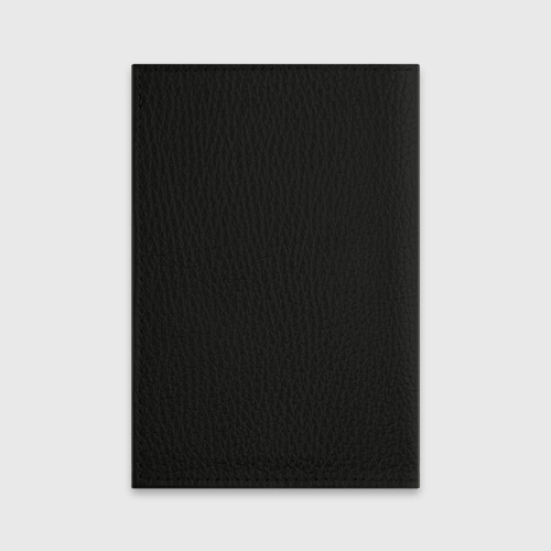 Обложка для паспорта матовая кожа Save your soul, цвет черный - фото 2