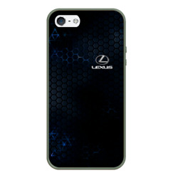 Чехол для iPhone 5/5S матовый Lexus Лексус