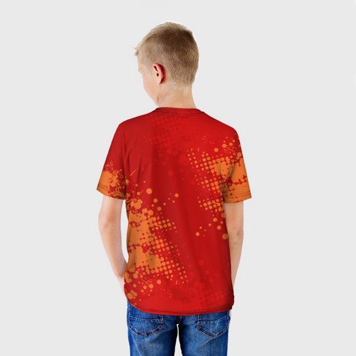 Детская футболка 3D Назад в СССР - герб Советского союза, цвет 3D печать - фото 4