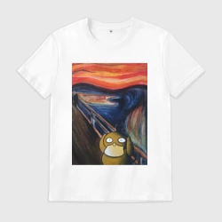 Мужская футболка хлопок Псайдак крик