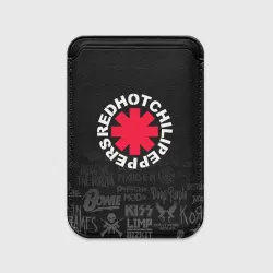 Картхолдер Magsafe магнитный Red Hot Chili Peppers Логотипы рок групп