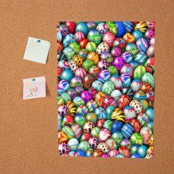 Постер Пасхальные крашеные яйца - фото 2