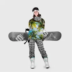 Накидка на куртку 3D Пальмы под солнцем - фото 2