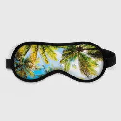 Маска для сна 3D Пальмы под солнцем