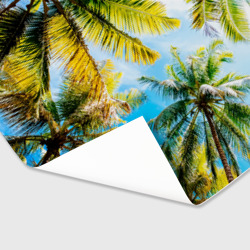 Бумага для упаковки 3D Пальмы под солнцем - фото 2