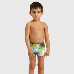 Детские купальные плавки 3D Пальмы под солнцем - фото 2