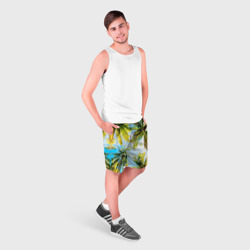 Мужские шорты 3D Пальмы под солнцем - фото 2