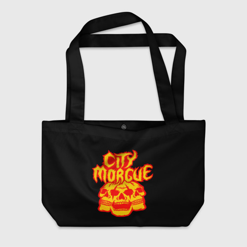 Пляжная сумка 3D ZillaKami x SosMula City Morgue Черепа