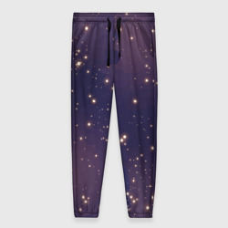 Женские брюки 3D Звездное ночное небо. Галактика. Космос