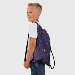 Рюкзак-мешок 3D Звездное ночное небо. Галактика. Космос - фото 2