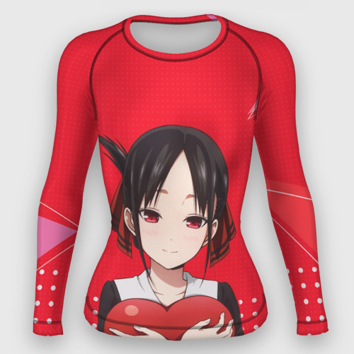 Женский рашгард 3D Kaguya Heart, цвет 3D печать