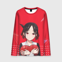 Мужской лонгслив 3D Kaguya Heart