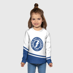 Детский лонгслив 3D Tampa Bay Lightning NHL - фото 2