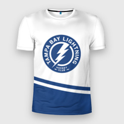 Мужская футболка 3D Slim Tampa Bay Lightning NHL