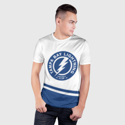 Мужская футболка 3D Slim Tampa Bay Lightning NHL - фото 2