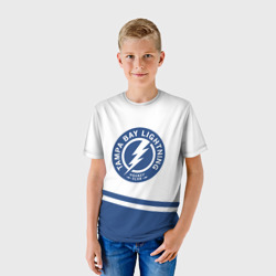 Детская футболка 3D Tampa Bay Lightning NHL - фото 2