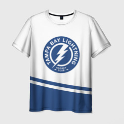 Мужская футболка 3D Tampa Bay Lightning NHL