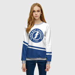 Женский свитшот 3D Tampa Bay Lightning NHL - фото 2