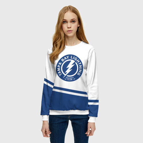 Женский свитшот 3D Tampa Bay Lightning NHL, цвет 3D печать - фото 3