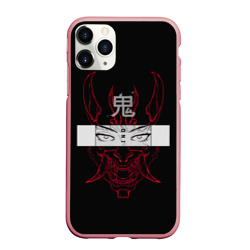 Чехол для iPhone 11 Pro Max матовый Японский демон Oni