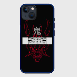 Чехол для iPhone 14 Японский демон Oni