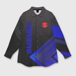 Мужская рубашка oversize 3D Suzuki Сузуки