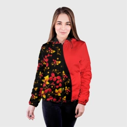 Женская куртка 3D Хохлома Русская роспись - фото 2