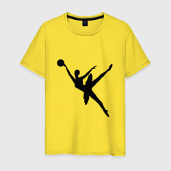 Мужская футболка хлопок Балет - Баскетбол