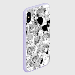 Чехол для iPhone XS Max матовый Обещанный Неверленд pattern - фото 2