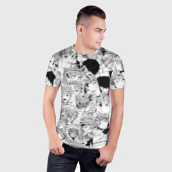Мужская футболка 3D Slim Обещанный Неверленд pattern - фото 2