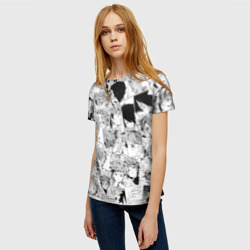 Женская футболка 3D Обещанный Неверленд pattern - фото 2