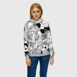 Женская толстовка 3D Обещанный Неверленд pattern - фото 2
