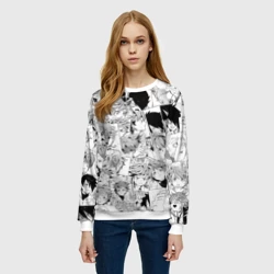 Женский свитшот 3D Обещанный Неверленд pattern - фото 2