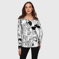 Женский лонгслив 3D Обещанный Неверленд pattern - фото 2