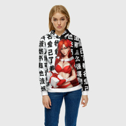 Женская толстовка 3D Винрейнджер WR Дота 2 white Black - фото 2