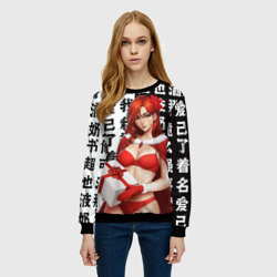 Женский свитшот 3D Винрейнджер WR Дота 2 white Black - фото 2