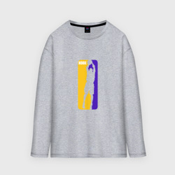 Мужской лонгслив oversize хлопок NBA Kobe