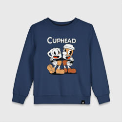 Детский свитшот хлопок Cuphead 2 чашечки