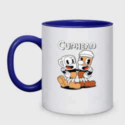 Кружка двухцветная Cuphead 2 чашечки