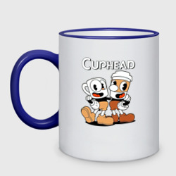 Кружка двухцветная Cuphead 2 чашечки