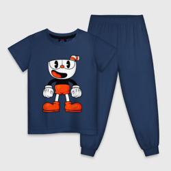 Детская пижама хлопок Cuphead красная чашечка