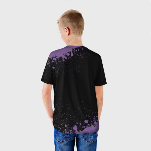 Детская футболка 3D Пять ночей с Фредди - Бонни Краска, цвет 3D печать - фото 4