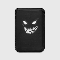 Картхолдер Magsafe магнитный Неоновое лицо монстра фонк демона Disturbed 