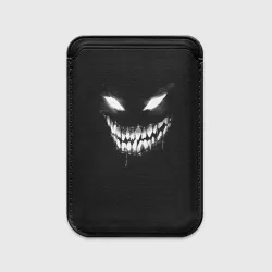 Картхолдер Magsafe магнитный Неоновое лицо монстра фонк демона Disturbed 