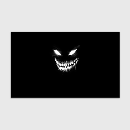Бумага для упаковки 3D Неоновое лицо монстра фонк демона Disturbed 
