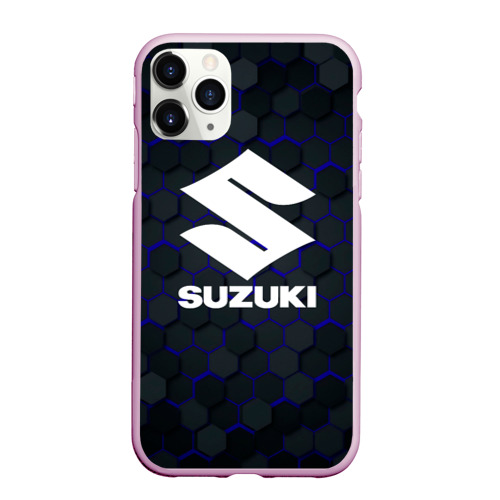 Чехол для iPhone 11 Pro Max матовый SUZUKI 3D плиты