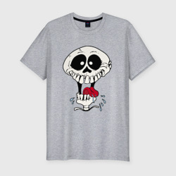 Мужская футболка хлопок Slim Smile Hype Skull