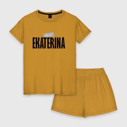 Женская пижама с шортиками хлопок Unreal Ekaterina