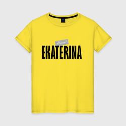 Женская футболка хлопок Unreal Ekaterina