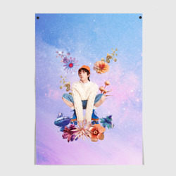 Постер Хуа Ченьюй марсианские цветы Hcy